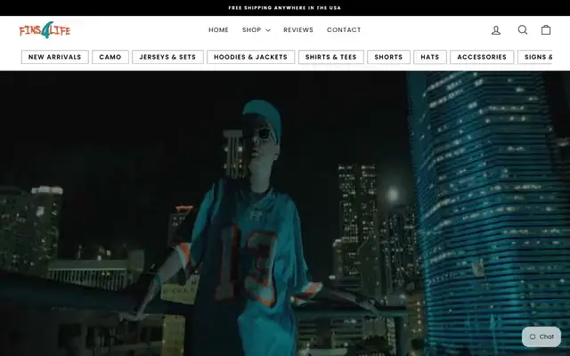 Fins4Life website by Rebel Tech