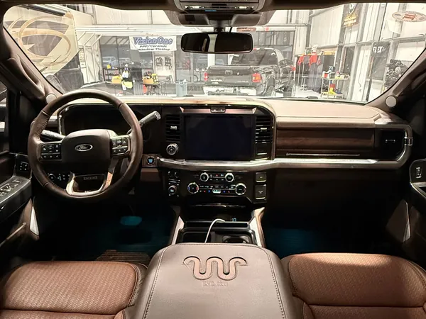 Tablero de una Ford King Ranch