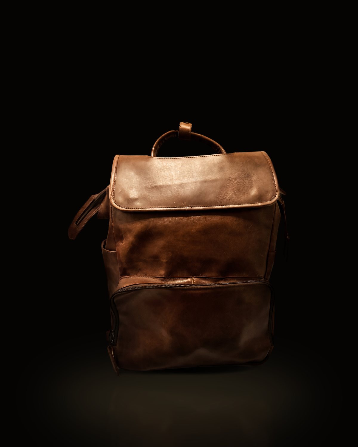 The Willis Heritage Backpack — Hand-Finished Full-Grain Leather